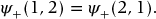 numbered Display Equation