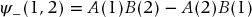 numbered Display Equation