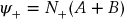 numbered Display Equation