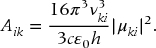 numbered Display Equation