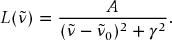numbered Display Equation