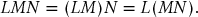 numbered Display Equation