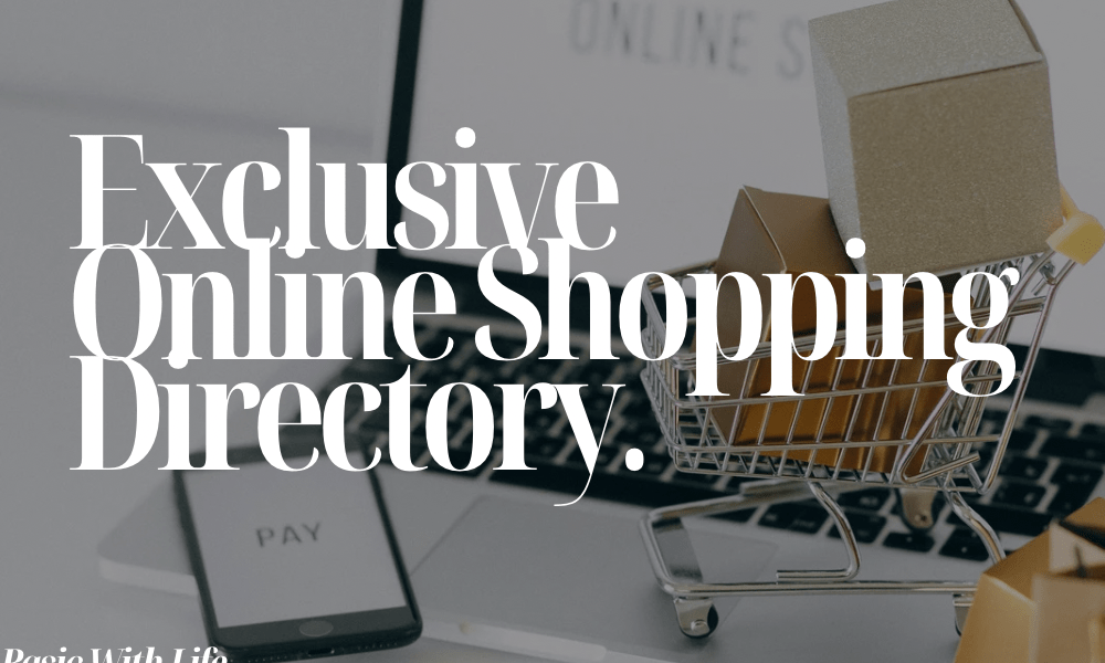 Exclusive online shopping directory