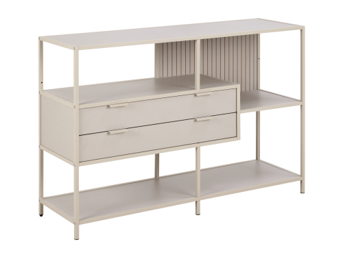 LIBRERO SEAFORD CON TABLILLAS DE MADERA