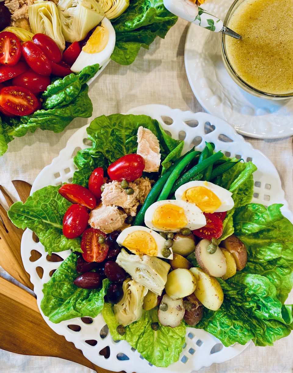Basil Bandwagon Natural Market Niçoise Salad with Christine Waltermyer!