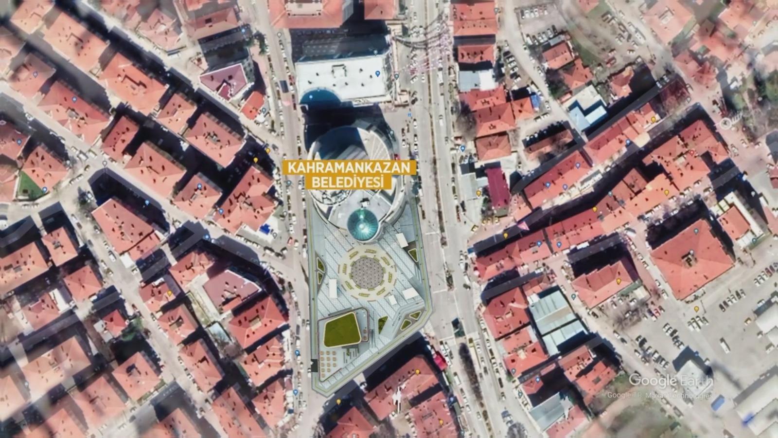 Kahramankazan Kent Meydanı projesi için harekete geçildi