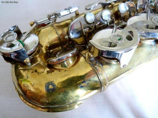 alto saxophone, Klingsor alto, Hammerschmidt saxophone, sax bow