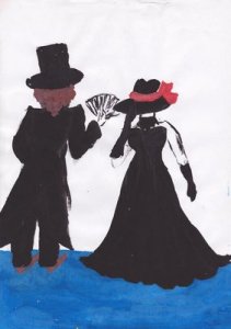 Рисунки, нарисованные красками