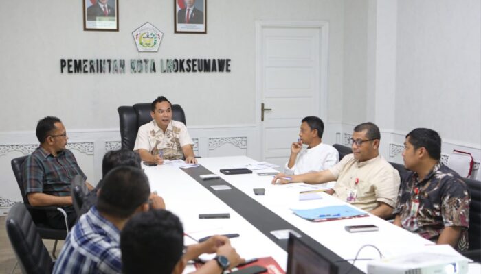 Tindaklanjuti SE Mendagri, Wali Kota dan Wakil Wali Kota Lhokseumawe Bahas Efisiensi Anggaran