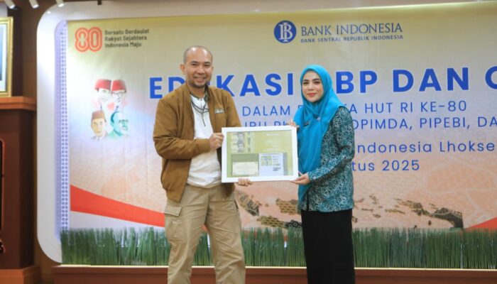 Ketua TP PKK Lhokseumawe Apresiasi Edukasi Keuangan Bersama Bank Indonesia