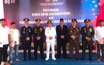 Warga Binaan Lapas Lhokseumawe Terima Remisi HUT ke-81 RI, Dua Langsung Bebas
