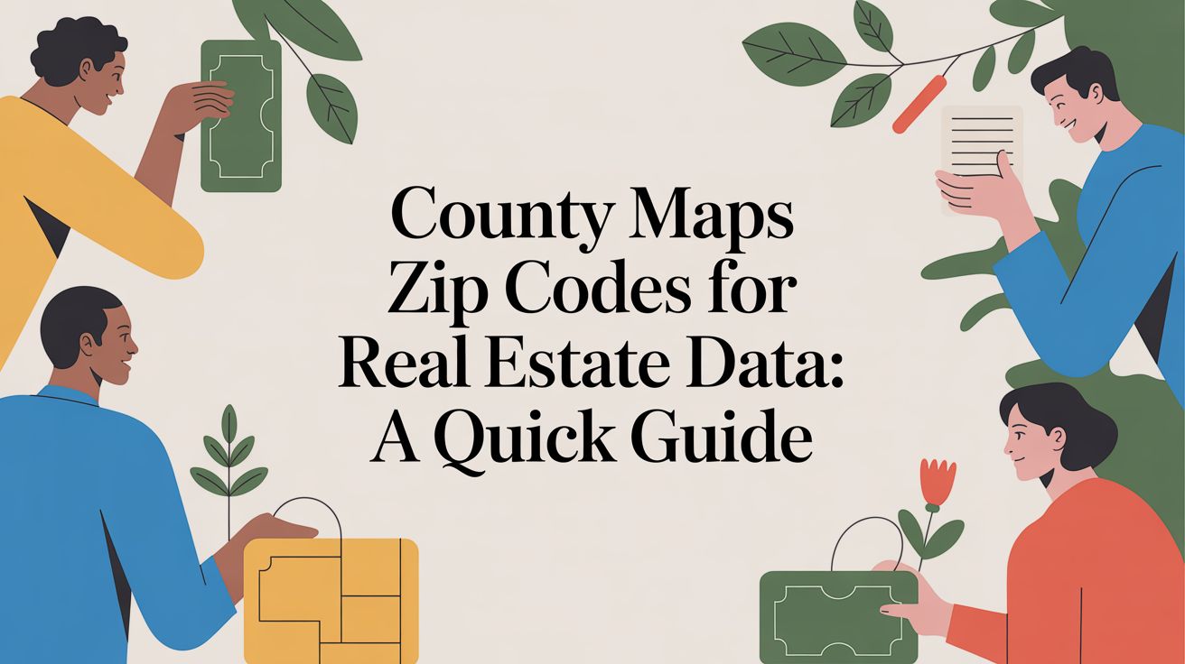 County Maps Zip Codes A BatchData Guide For Real Estate In 2026 County Maps Zip Codes Real Estate Data 