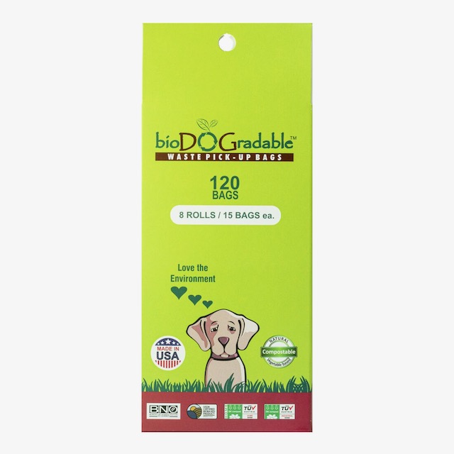 Dog Poop Bags 90 Count BIODOGRADABLE BAGS™ Bath House Pet Grooming