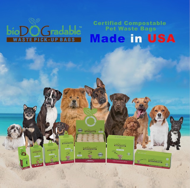 Dog Poop Bags 90 Count BIODOGRADABLE BAGS™ Bath House Pet Grooming