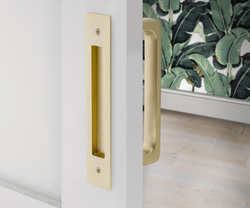 modern rectangular flush pull for door pull in.width 800