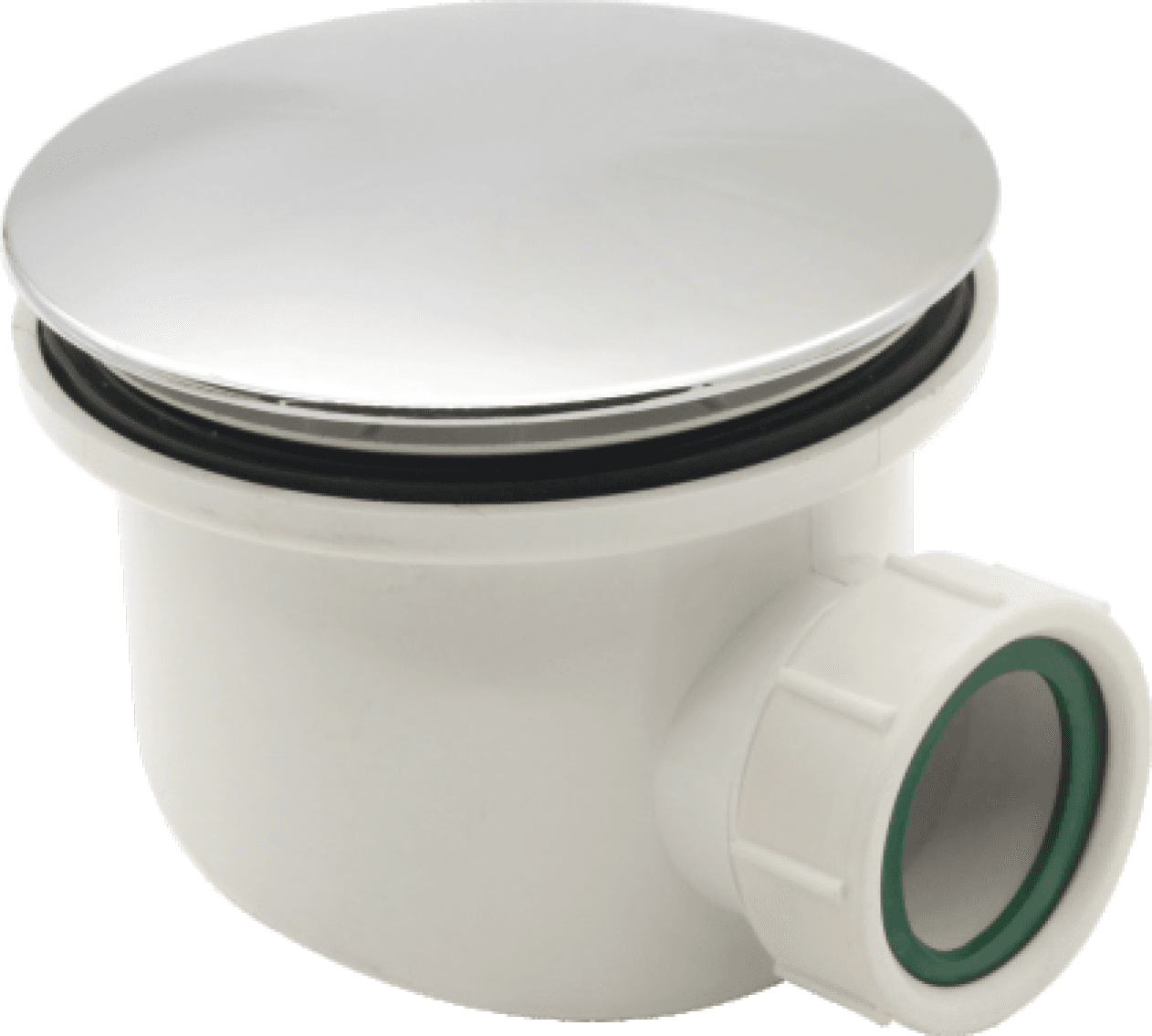 bathroom floor drain with ABS cover and PP body
