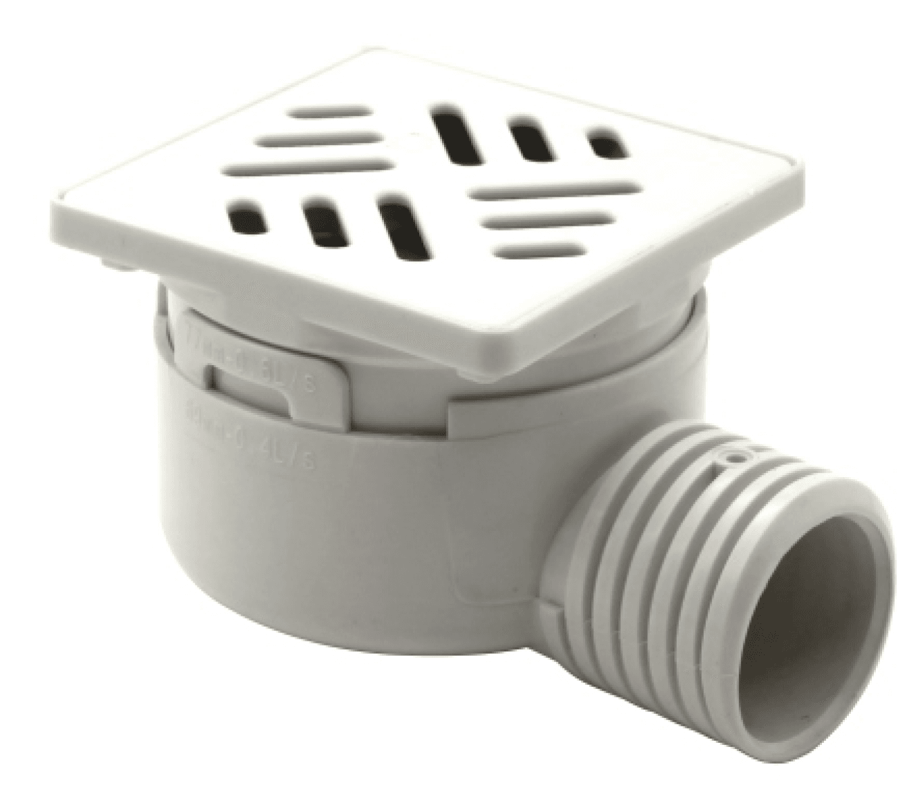 ABS floor drain 94x94mm square cover