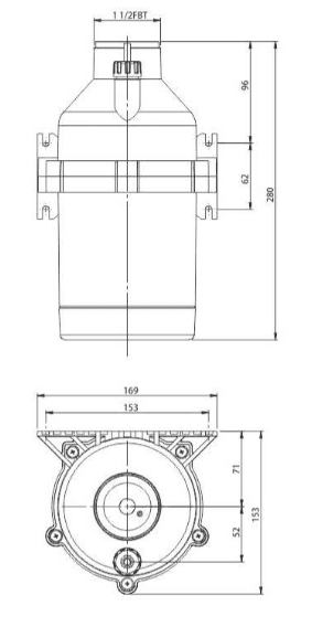 ATD Series Air Blower 220-240V (200W-750W)