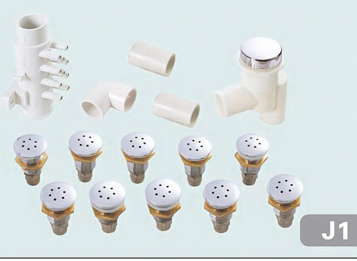 J01 Brass Air Massage Spray Head product image