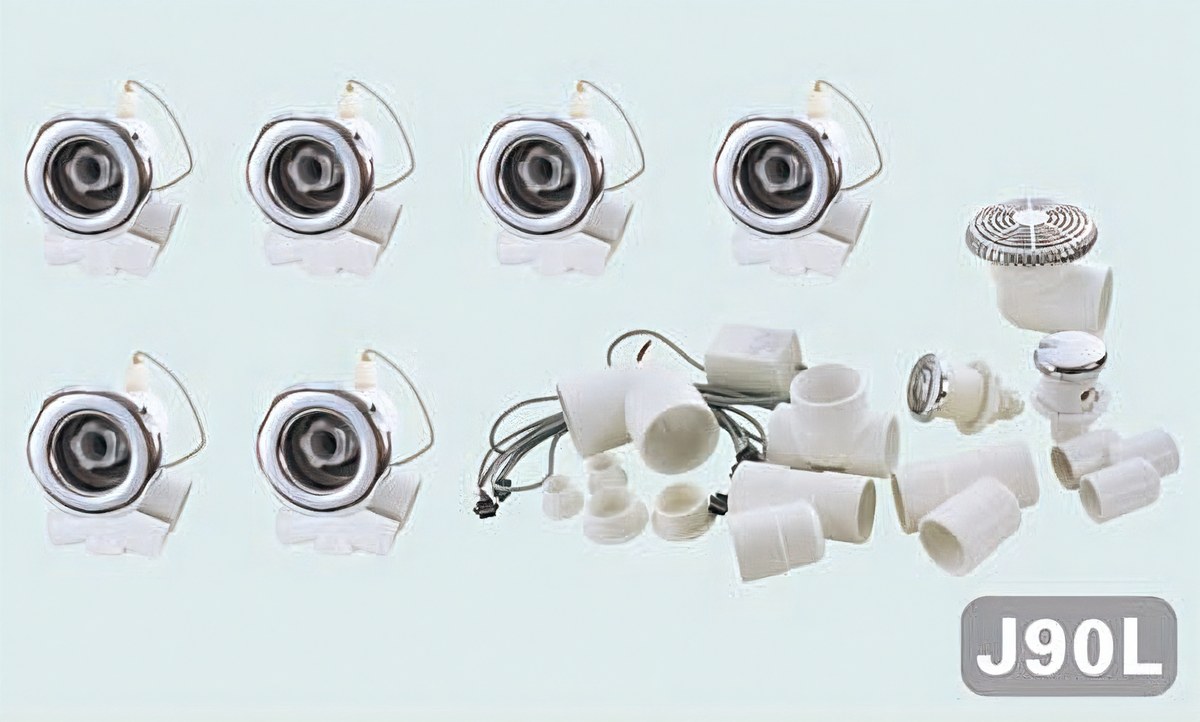 J90L Plastic Massage Spray Head with Light product image