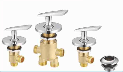 BY-1032 Bathtub Control Valve with Flat Lever Handles