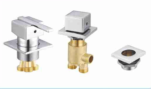 BY-1039 Bathtub Control Valve with Square Pin Handles