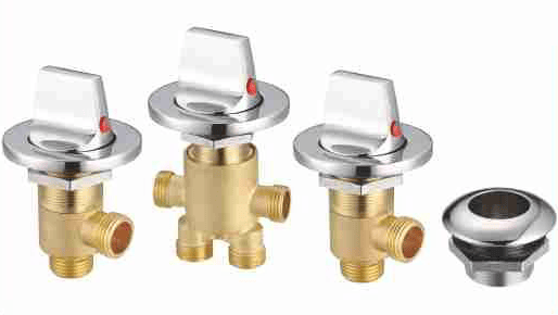 BY-1035 Bathtub Control Valve with Toggle Handles