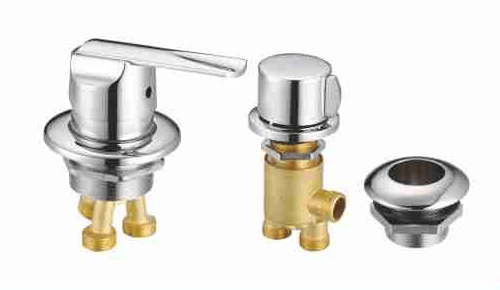 BY-1042 Bathtub Control Valve with Flat Lever Handles