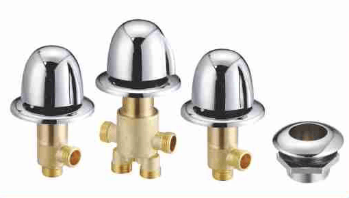 BY-1038 Bathtub Control Valve with Dome Caps