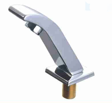 BY-2069 Brass Basin Spout with Tilted Square Base