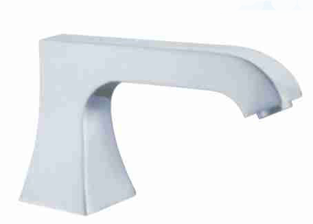 BY-2067 Brass Basin Spout with Sculpted Curve