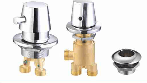 BY-1076 Bathtub Control Valve with Tall Cone Cap