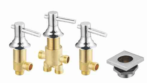 BY-1014 Bathtub Control Valve with Lever Handles