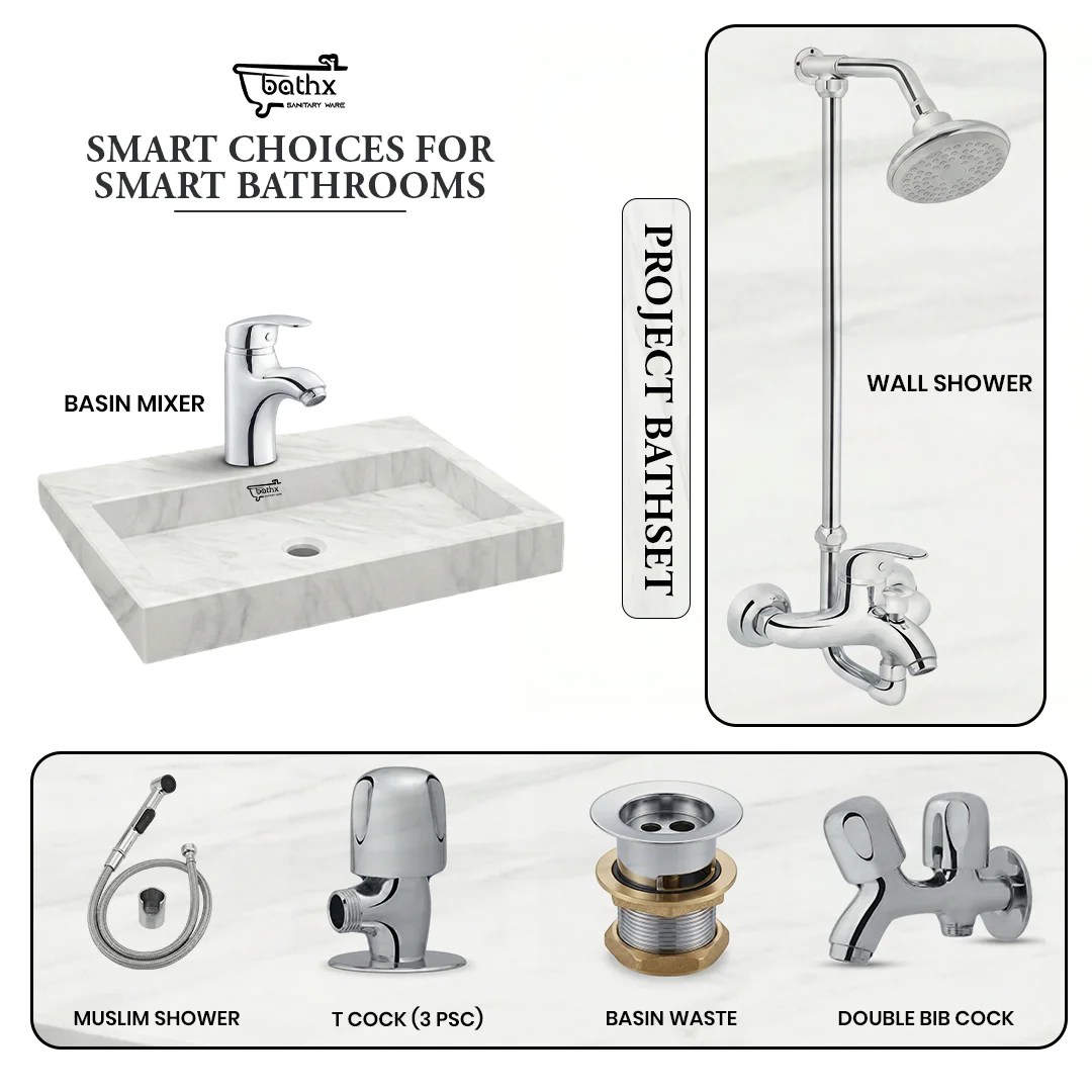 Project Bath Set | Bathx Sanitaryware