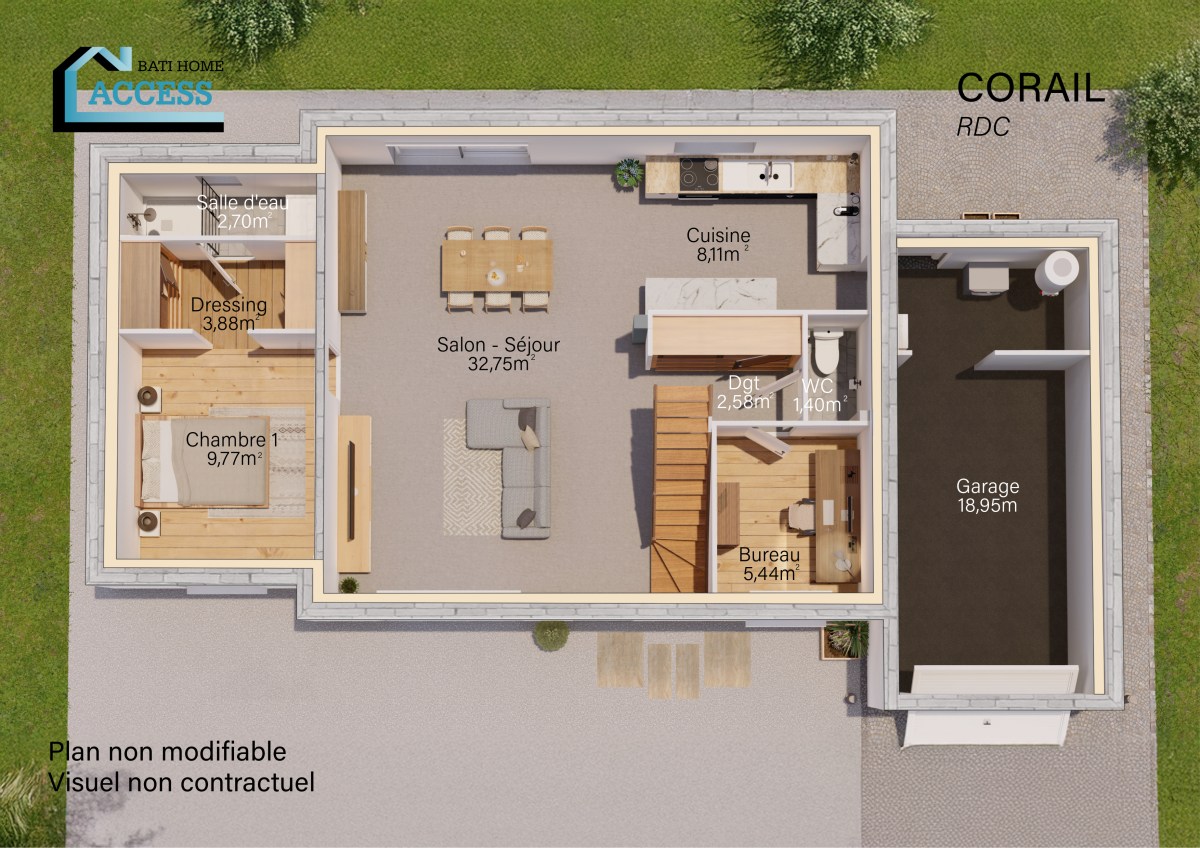 Plan RDC CORAIL
