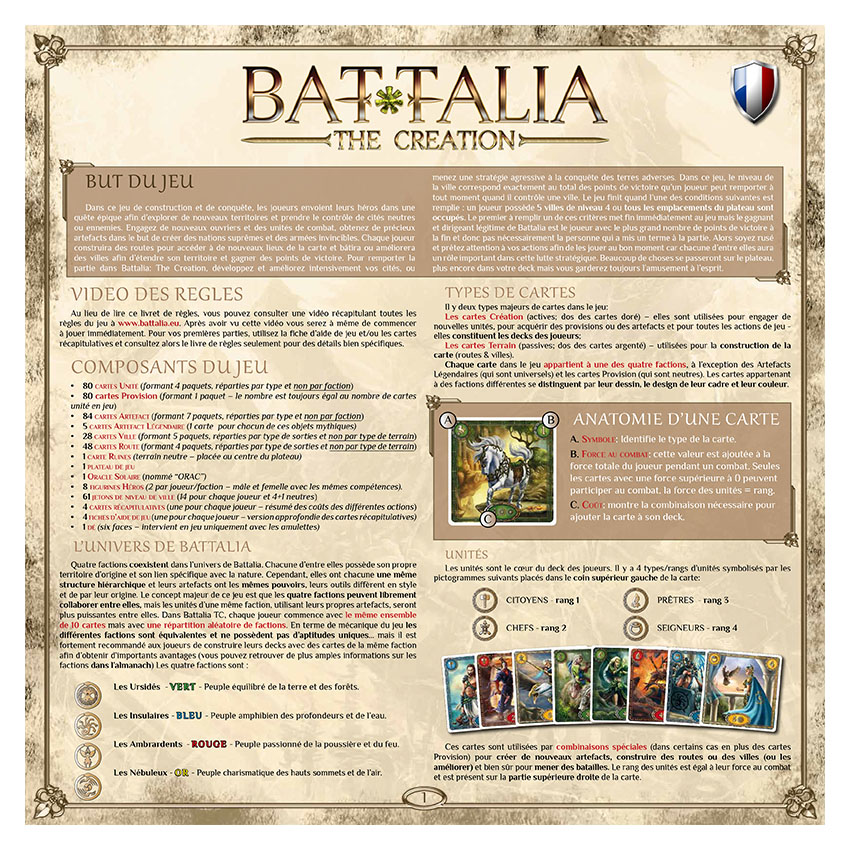BATTALIA - RULEBOOK OLD - FRENCH - WEB v1.1