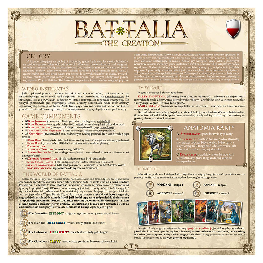 BATTALIA - RULEBOOK OLD - POLISH - WEB v1.1