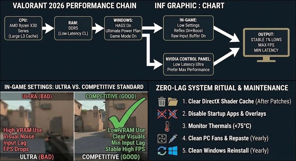 Valorant FPS Boost Guide 2026 The Unreal Engine 5 Performance Meta Fps Boost 
