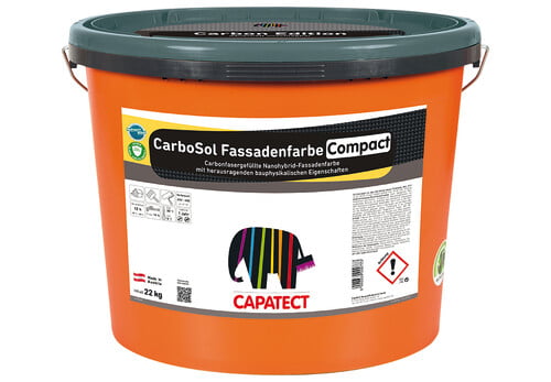 CarboSol Fassadenfarbe Compact 22kg/ Weiß