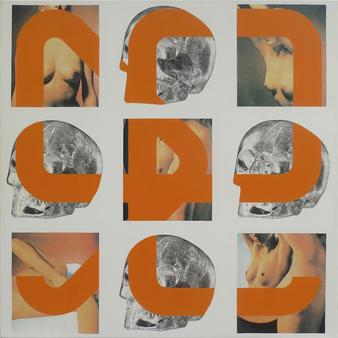 Technique mixte sur toile 60 x 60 cm