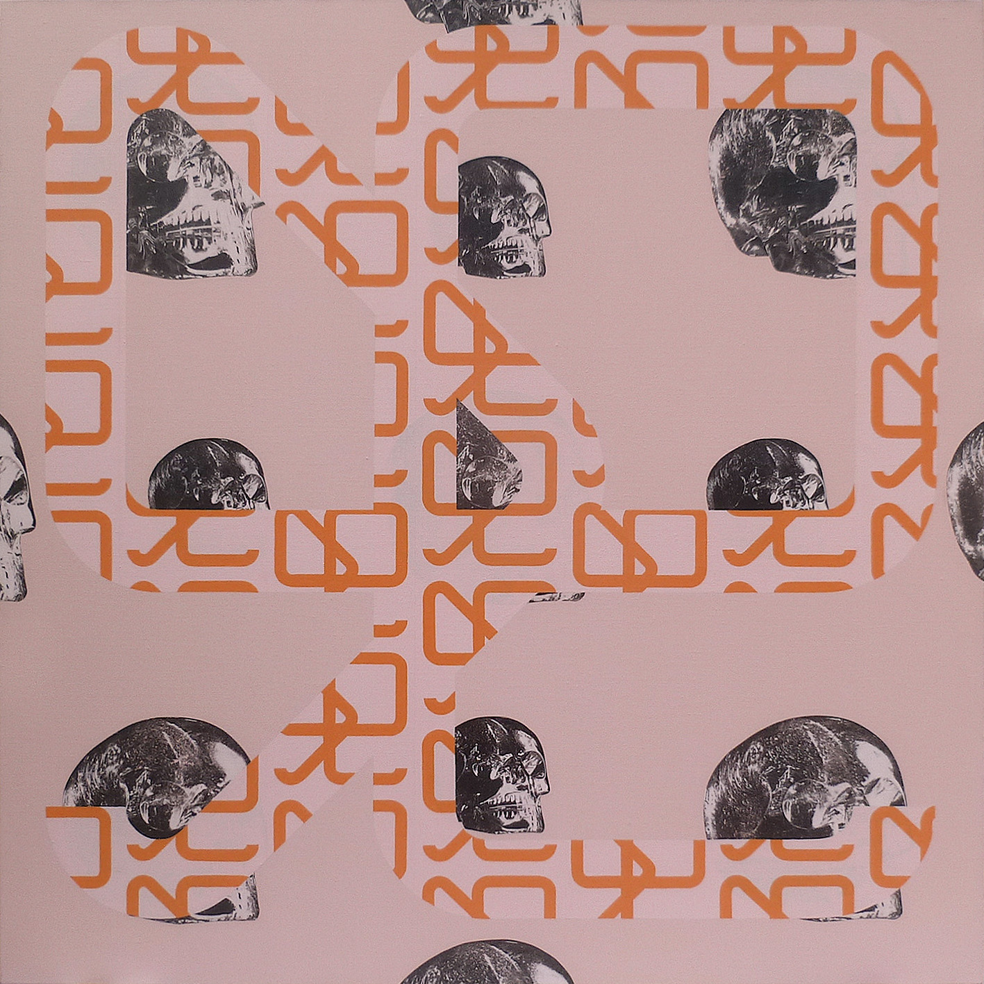 Technique mixte sur toile 80 x 80 cm