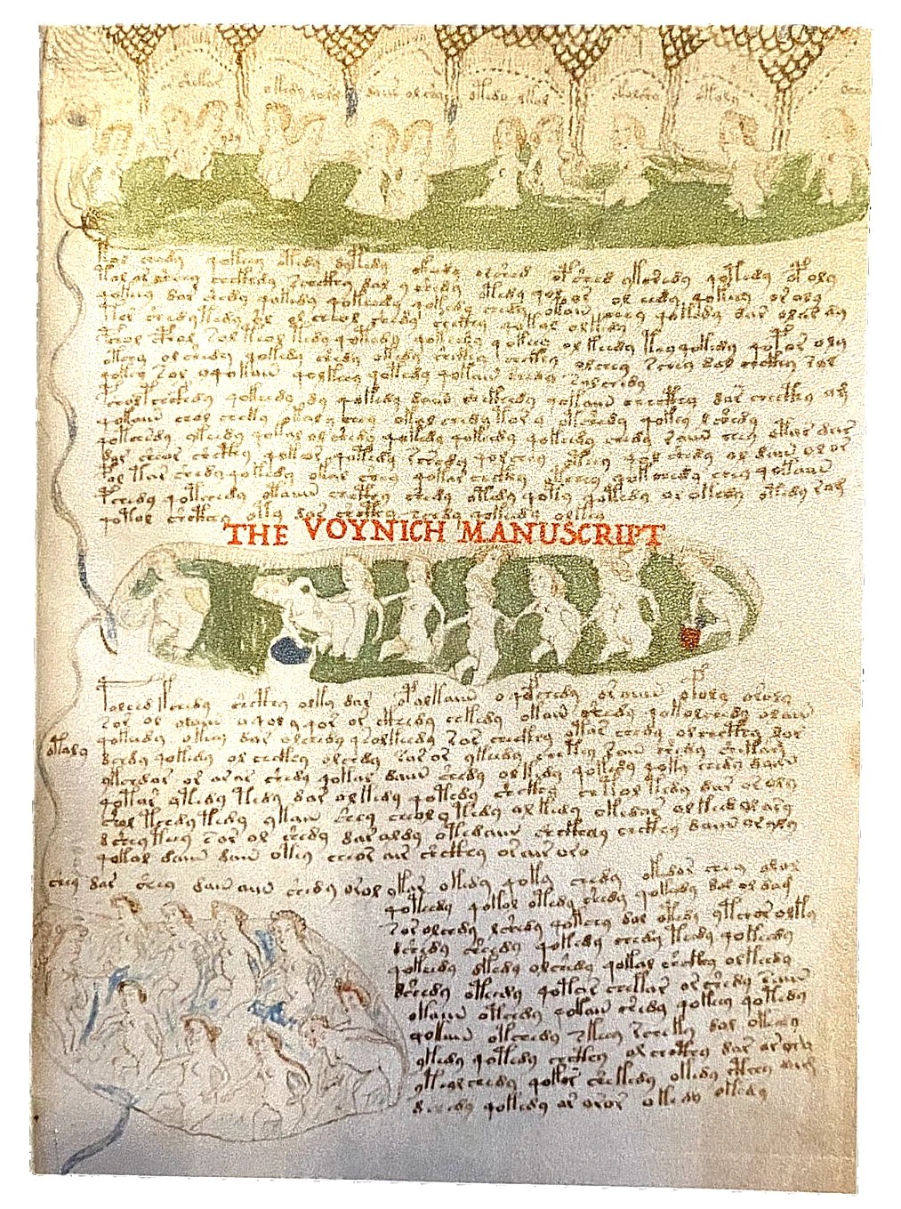 The Voynich Manuscript Full Color Facsimile (Mystery Language)