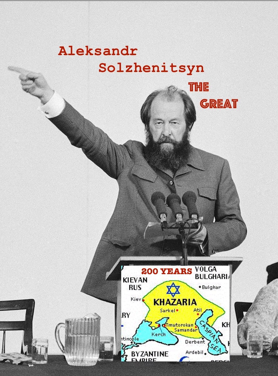 Aleksandr Solzhenitsyn SURVIVOR OF JEW DEATH CAMP (200 Years True Translation Set)