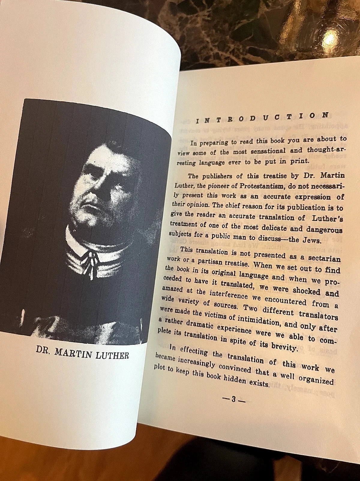 The Jews & their Lies by Martin Luther (1545) Facsimile of First English Translation - Image 3