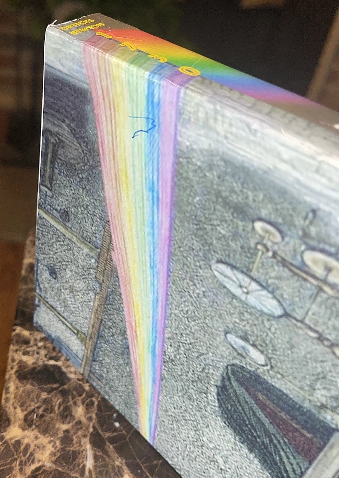 Opticks of Reflections of Light 1730 Facsimile (NEWTONS LAST EDITION) Rare - Image 3