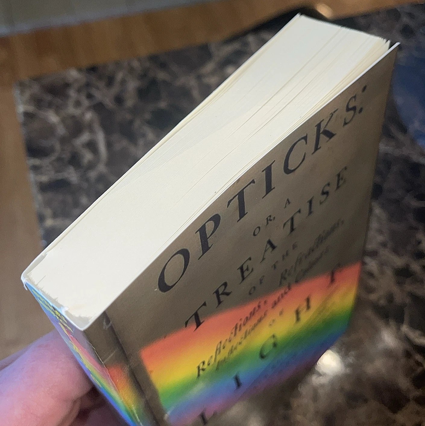 Opticks of Reflections of Light 1730 Facsimile (NEWTONS LAST EDITION) Rare - Image 6