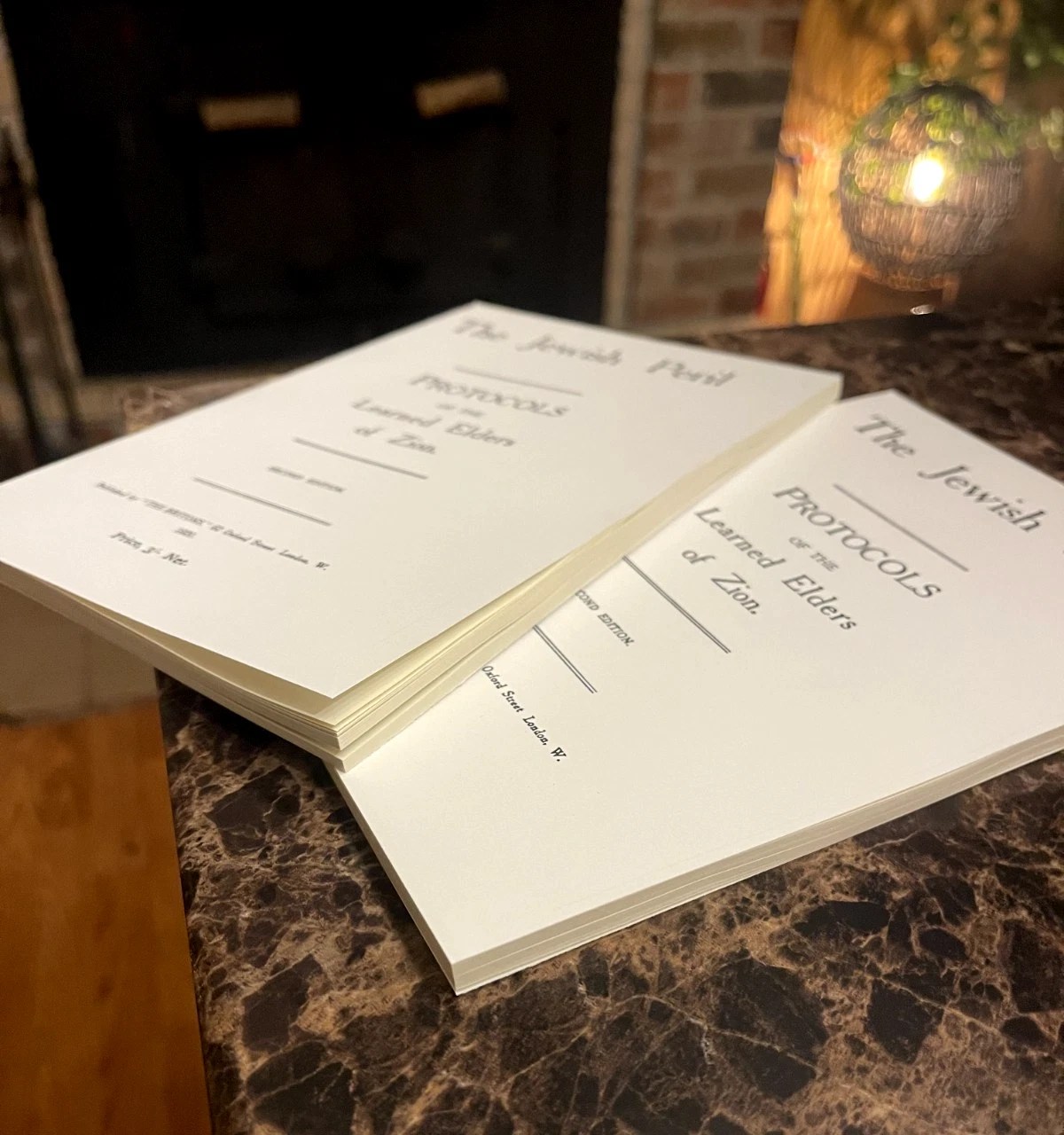 The Protocols of the Learned Elders of Zion 1920 (Facsimile) - Image 3