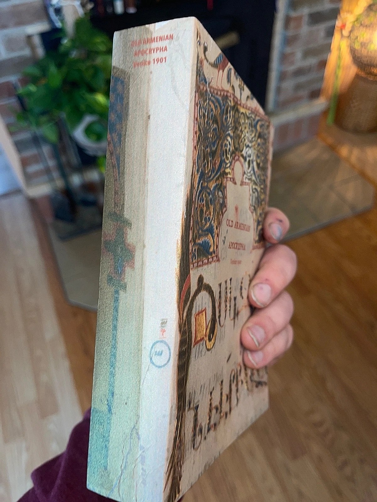 Armenian Apocrypha: Uncanonical OldTestament Found in MSS. of St. Lazarus 1901 - Image 3