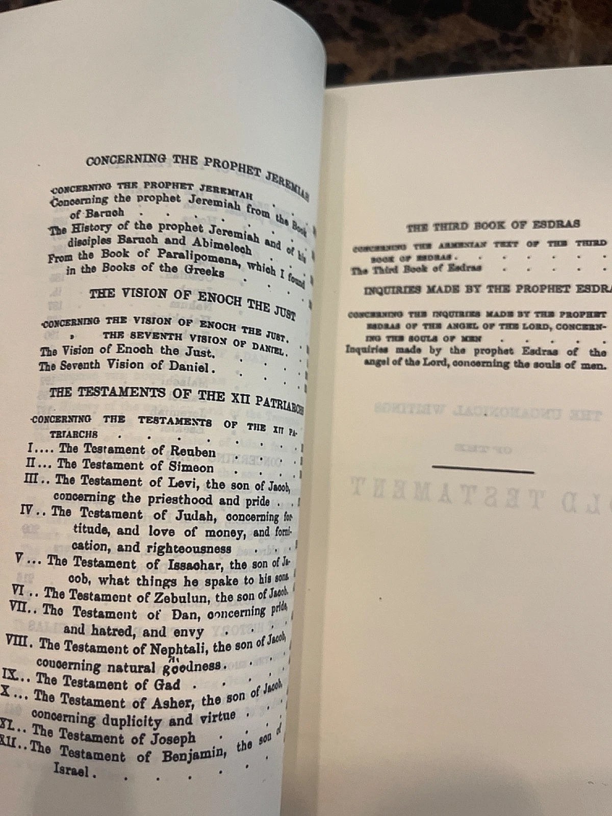 Armenian Apocrypha: Uncanonical OldTestament Found in MSS. of St. Lazarus 1901 - Image 9