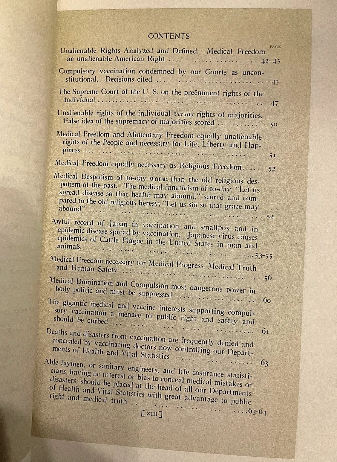 1920 Petition to President HORROS OF VACCINES Facsimile (Exposed/Illustrated) - Image 16